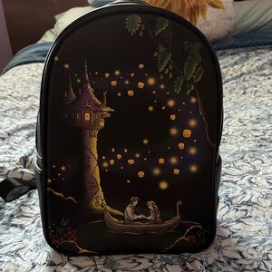 Disney Midnight Blue and Gold Patterned Fabric